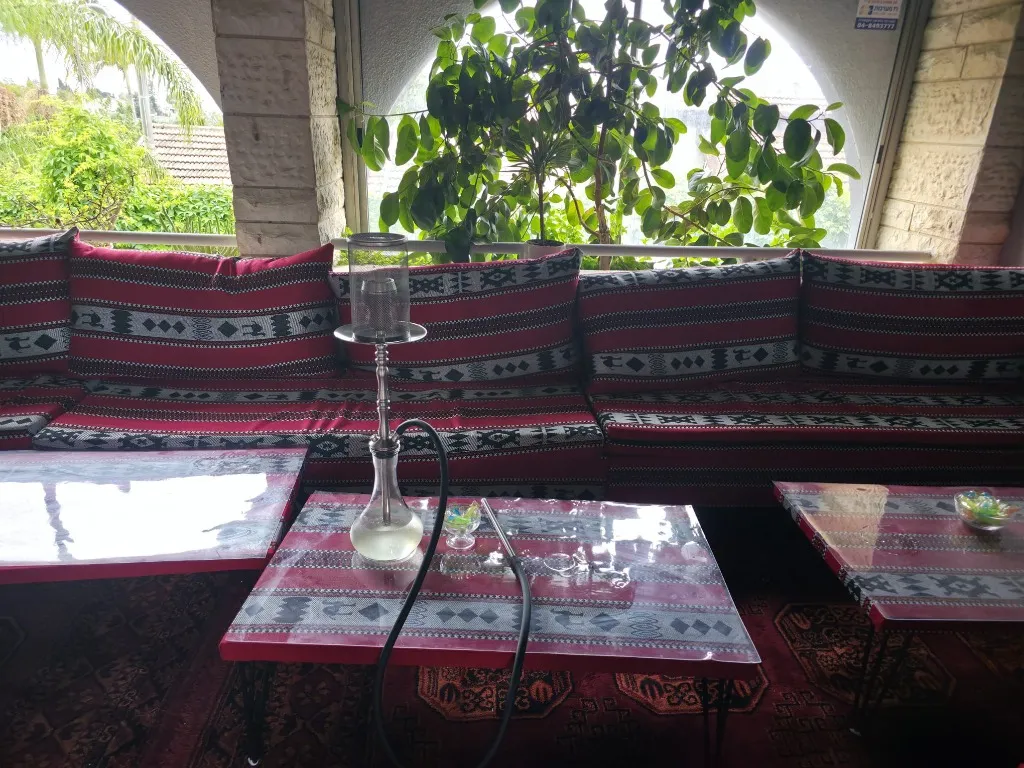 Traditional Hookah and seating lounge area