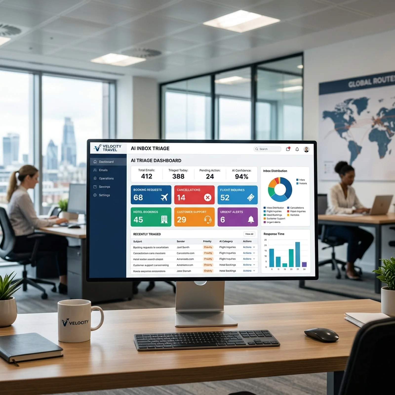 AI Inbox Triage Dashboard