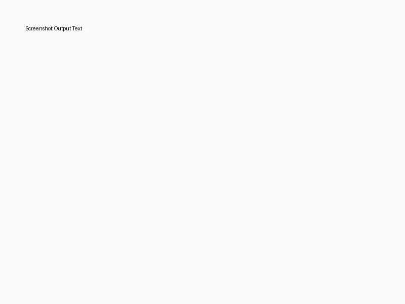 Output example