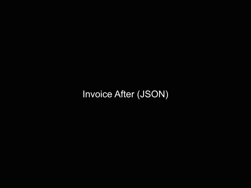Extracted JSON data