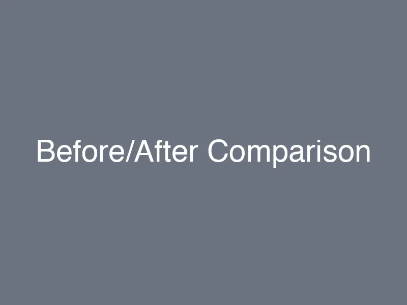 Before and After